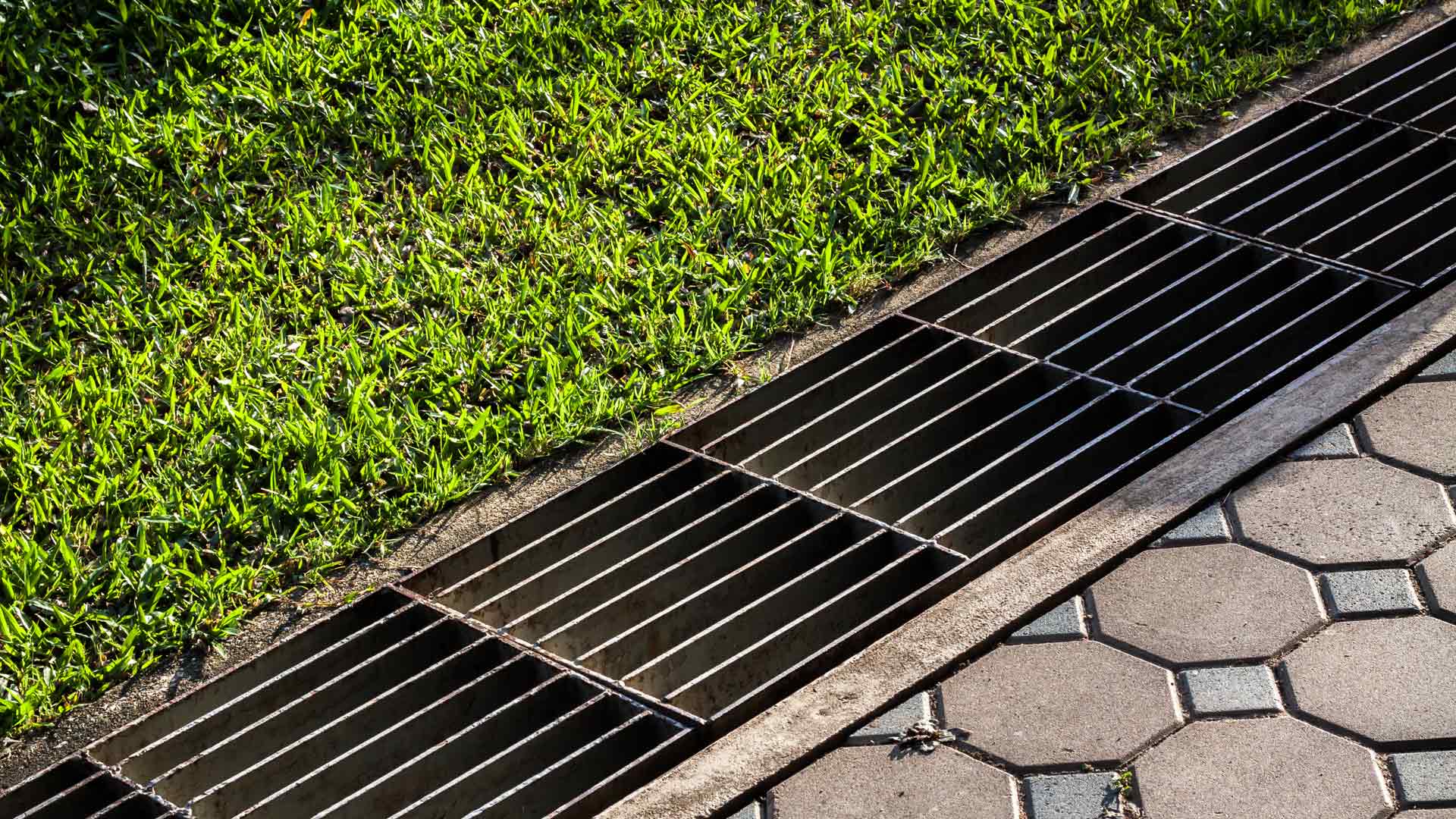 Catch basin drainage solution installed in Lady Lake, FL.